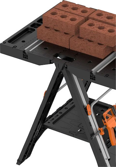 Worx WX051 Bancă Rezistență 135kg 78x63x81.2cm 4buc WX051