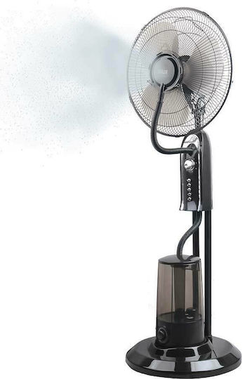 Muhler Misting Fan 75W Fan Diameter 40cm Black