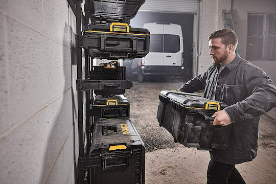 Dewalt Τροχήλατος Πλαστικός Εργαλειοφόρος 3 Τμημάτων με Εργαλειοθήκη