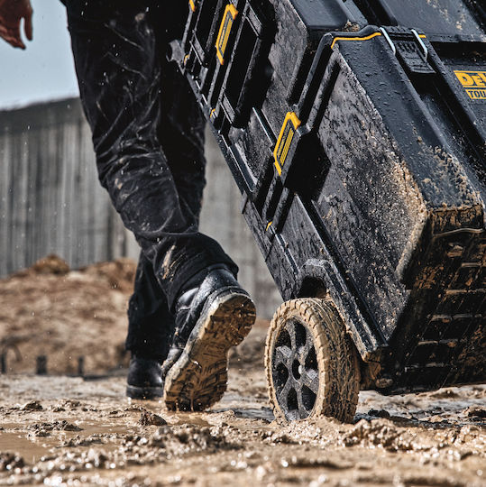 Dewalt Τροχήλατος Πλαστικός Εργαλειοφόρος 3 Τμημάτων με Εργαλειοθήκη