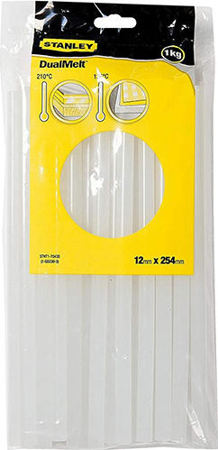 Stanley Ράβδοι Σιλικόνης STHT1-70432 Διάφανο 12mm 24τμχ