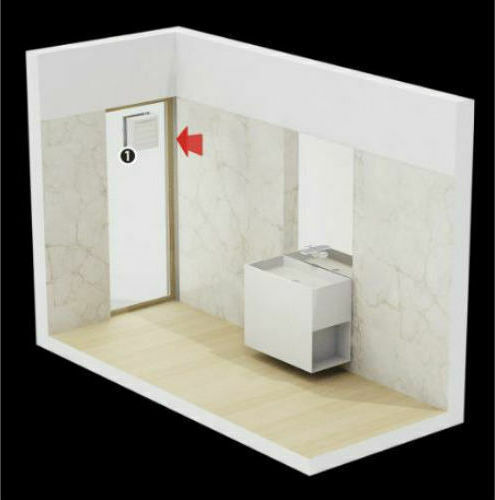 Dospel Polo 6 OK/WP Ventilator 150mm White