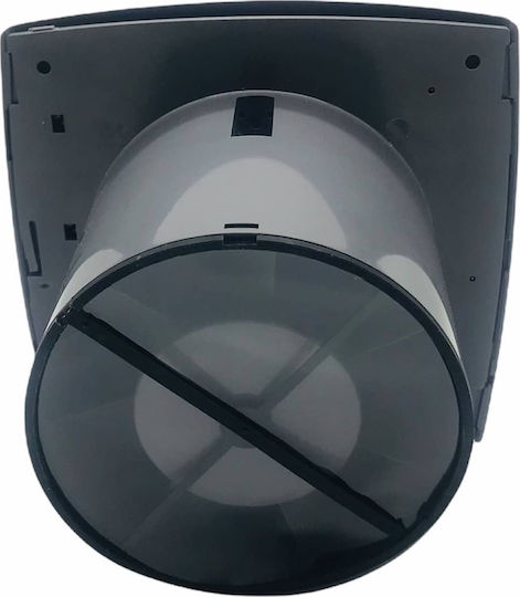 Elmark ALS- D100 Επιτοίχιος Εξαεριστήρας 100mm Ασημί
