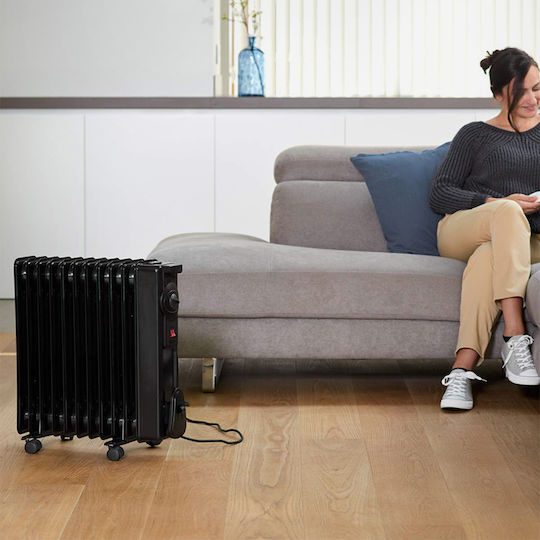 Black & Decker BXRA2000E ES9350060B Маслен радиатор с 11 ребра 2300W