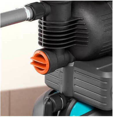 Gardena Eco Comfort 5000/5 Einstufig Einphasig Wasserdruckpumpe mit Behälter 24 Liter 1100W