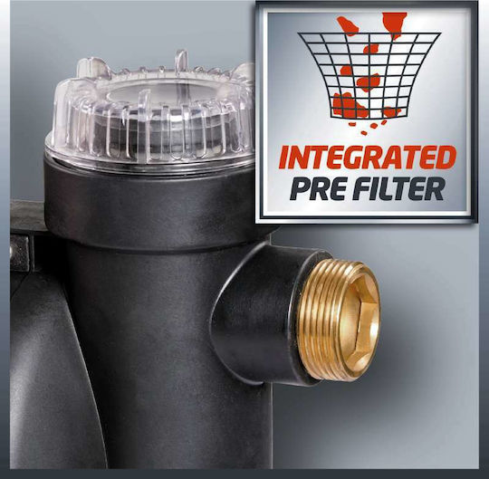 Einhell GC-AW 6333 Μονοβάθμιο Μονοφασικό Πιεστικό Συγκρότημα Νερού Χωρίς Δοχείο 630W
