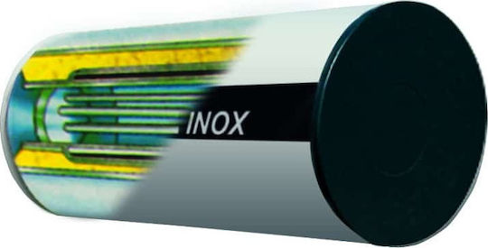 Sieline Inox Ηλιακός Θερμοσίφωνας 200 λίτρων Inox Διπλής Ενέργειας με 3τ.μ. Συλλέκτη