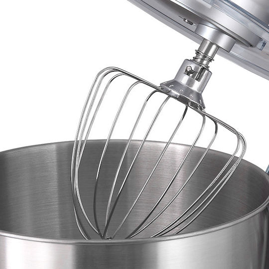 Heinrich's KM 8078 236-0001 Standmixer 1400W 8Es Silber-Metall