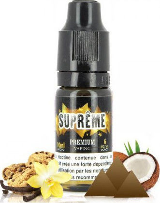 E-Liquid France Έτοιμο Υγρό Αναπλήρωσης Supreme με Γλυκιά / Καπνική Γεύση 0mg 10ml