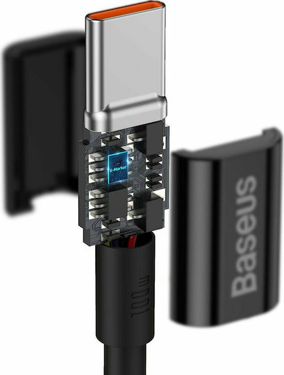 Baseus Superior USB 2.0 Cable USB-C Male - USB-C 100W PD Black 2m CATYS-C01