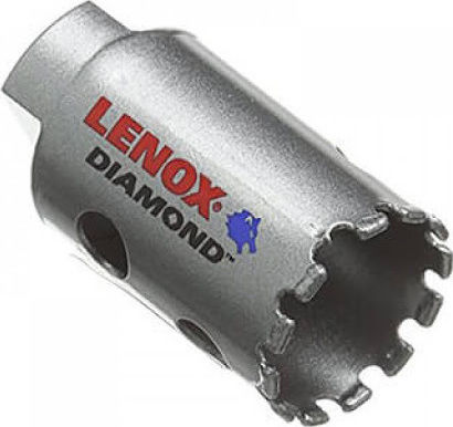 Lenox Διαμαντοκορώνα Διαμαντιού με Διάμετρο 38mm για Πλακάκι