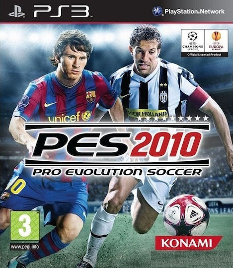 Pro Evolution Soccer 2010 PS3 Game (Used)
