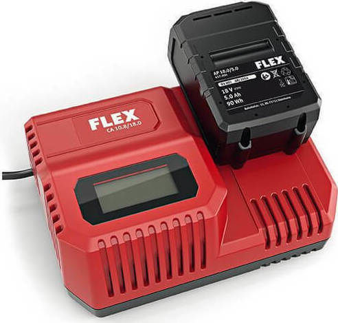 Flex Ladegerät für Werkzeugbatterien 10.8-18V