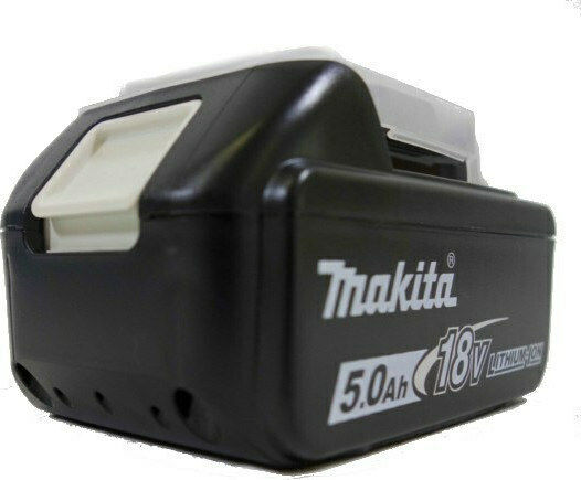Makita Set 4 Werkzeugbatterien Lithium 18V Kapazität 5Ah mit Ladegerät DC18RD
