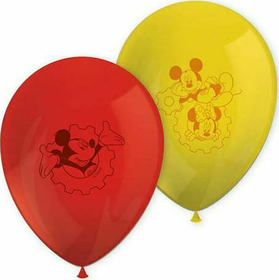 Μπαλόνια Mickey Playful Κόκκινα 28εκ. 8τμχ