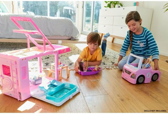 Barbie Dreamcamper Όχημα για Κούκλες για 3+ Ετών
