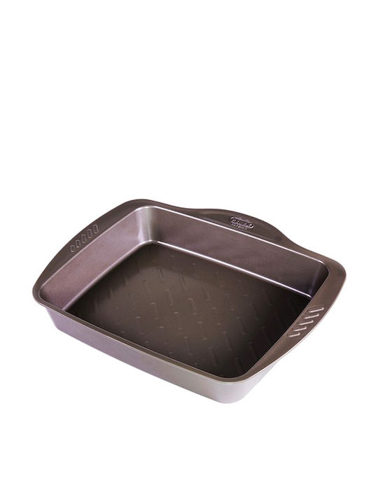 Pyrex Asimetria Baking Pan Rectangular Aluminum with Non-stick Coating 30x24cm