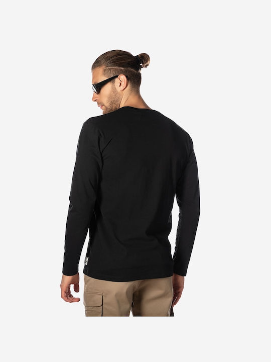 Camaro Men's Long Sleeve Blouse Black