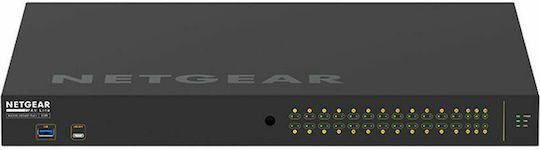 NetGear GSM4230PX Managed L2 PoE+ Switch with 24 Gigabit (1Gbps) Ethernet Ports and 4 SFP Ports