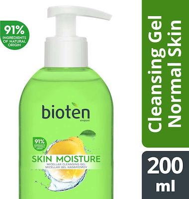 Bioten Gel Καθαρισμού Skin Moisture για Κανονικές Επιδερμίδες 200ml