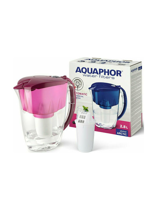 Aquaphor Arctic Plastic Jug Purple with Filter 2800ml