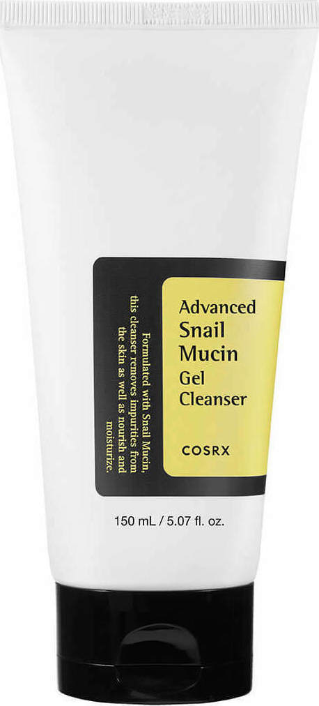 Cosrx Advanced Snail Mucin Gel Καθαρισμού Προσώπου με Ενυδατική & Έλεγχο λιπαρότητας δράση 150ml