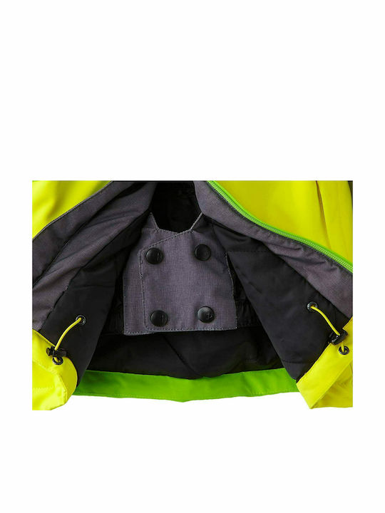 Kids' Casual Jacket Short with Hood Yellow