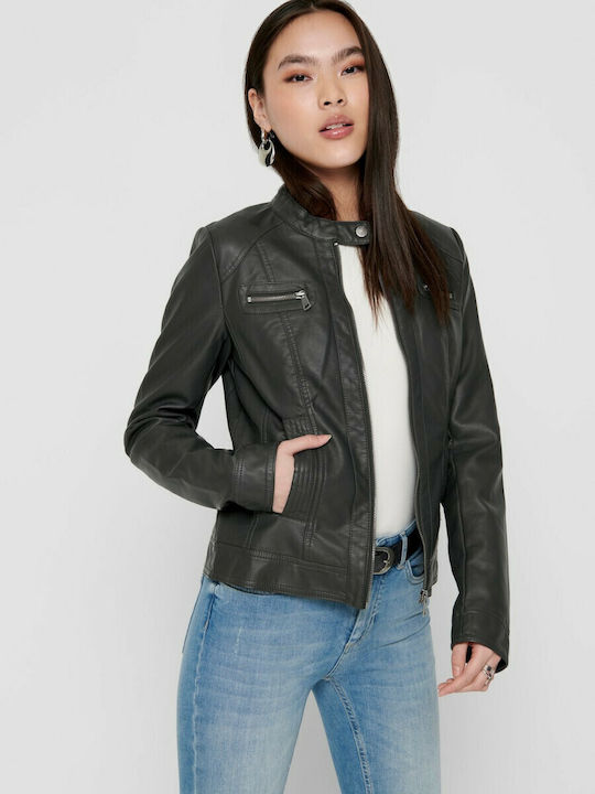 Bandit Γυναικείο Biker Jacket Μαύρο