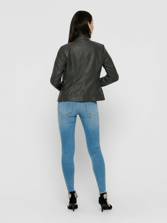 Bandit Γυναικείο Biker Jacket Μαύρο