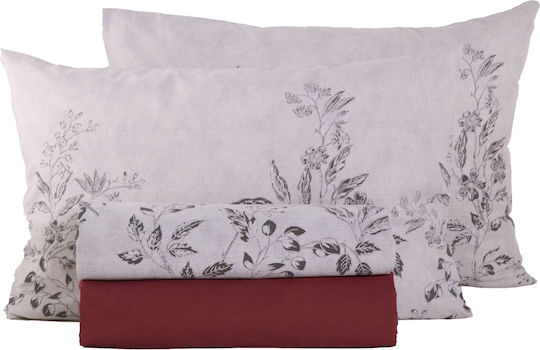 Nef-Nef Homeware Sheet Sets Queen 240x270cm. Salvia Beige 4pcs