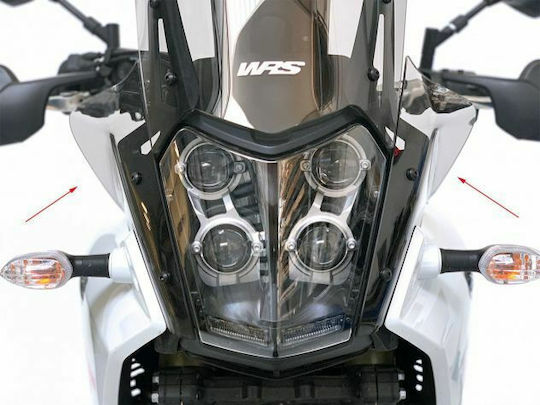 Затъмнен визьор Мотоциклет Dark Smoked за Yamaha Десетеро 700 2019-2021 YA018FS