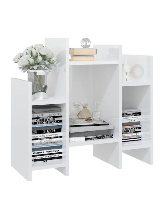 Shelving Unit Floor White 60x26x60cm