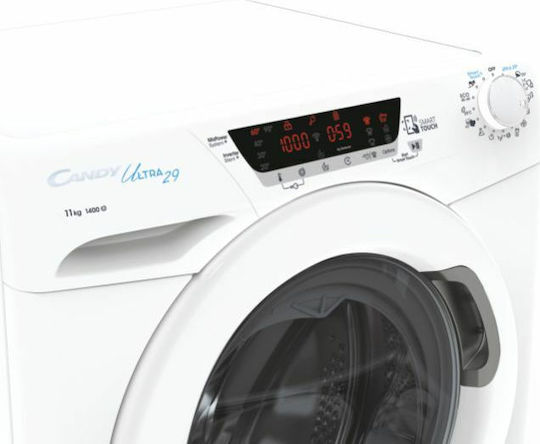 Candy Пералня 11кг 1400 Оборота Smart Touch HCU1411TXME/1-S