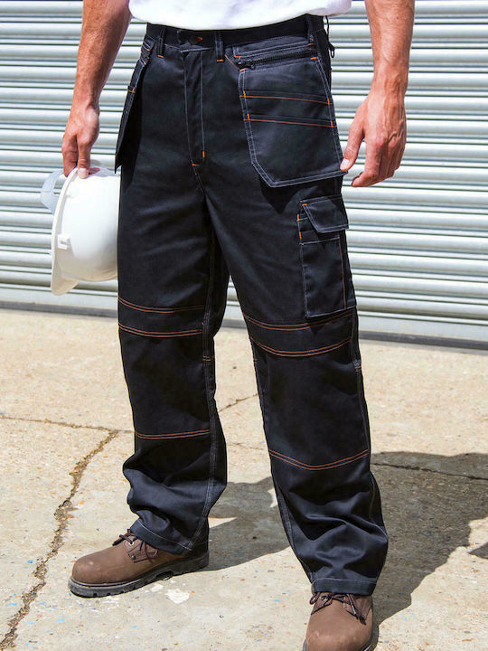 Result Work Trousers Black