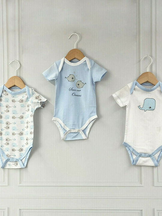 abo Baby Bodysuit Underwear Set Short-Sleeved Multicolour