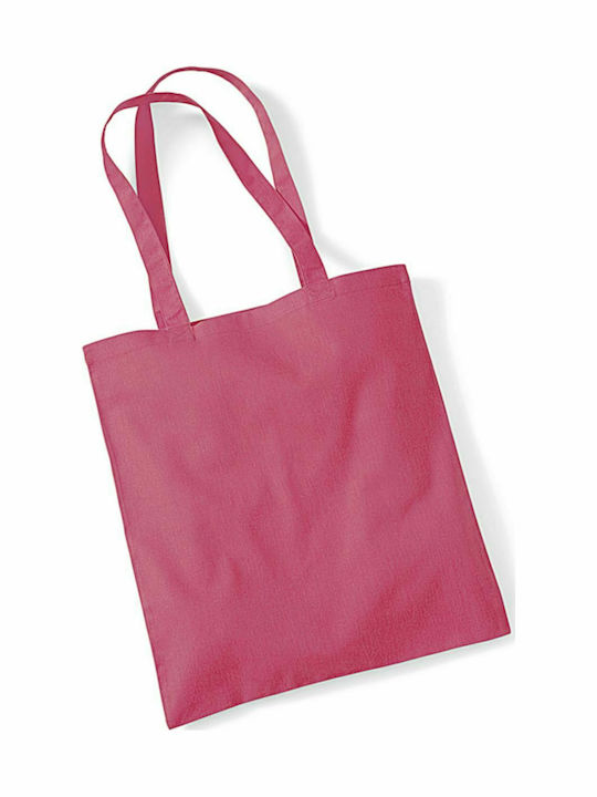 Westford Mill W101 Baumwolle Einkaufstasche in Rosa Farbe