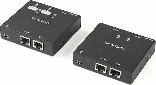 StarTech Μετατροπέας HDMI / RJ-45 female σε HDMI / RJ-45 / USB-A female 1τμχ ST121USBHD