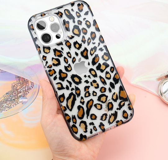 Kingxbar Wild Series Back Cover Σιλικόνης Leopard (iPhone 12 Pro Max)