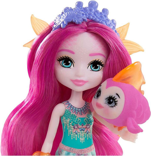 Mattel Maura Mermaid & Glide Κούκλα για 4+ Ετών 15εκ.