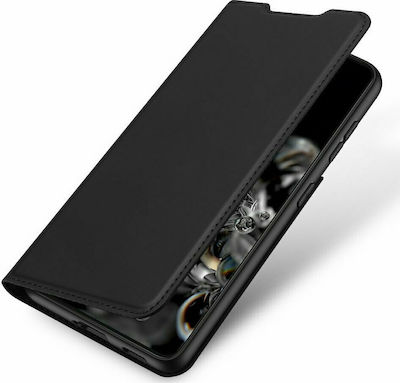 Dux Ducis Skin Pro Carte Piele artificială Negru (Galaxy S21 5G)