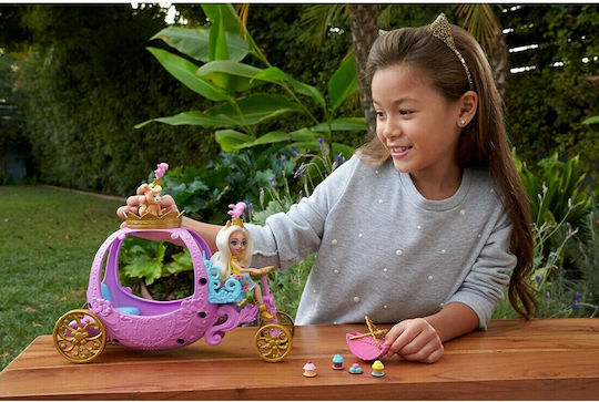 Mattel Royals Princess Carriage Doll Set for 4+ years old+ Years 20.5cm