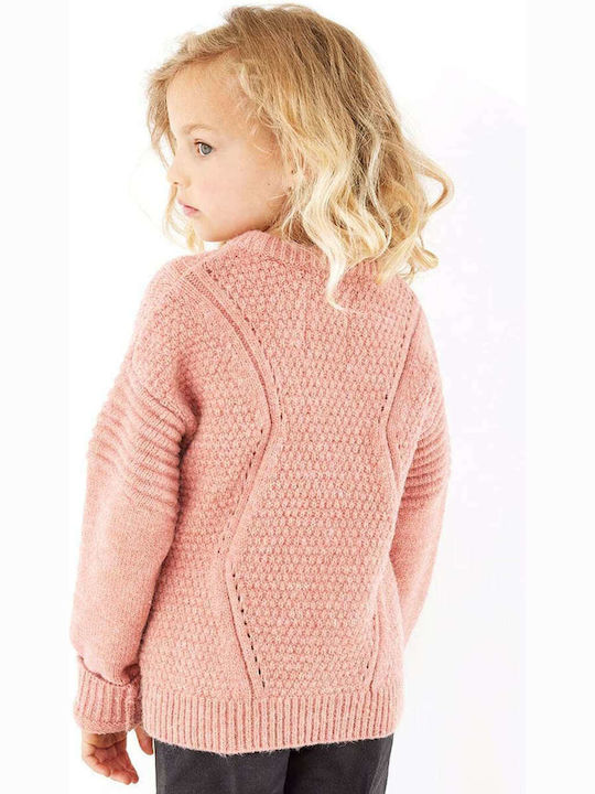 Kinderpullover Langarm Rosa
