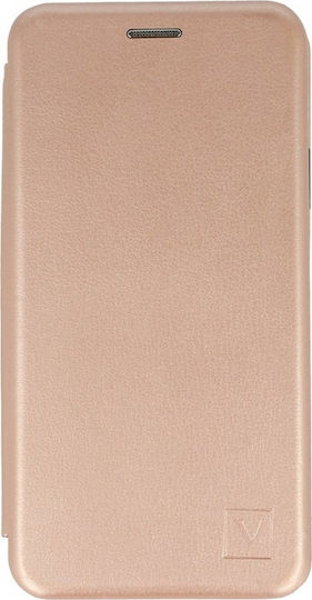 Книга Изкуствена кожа Розово злато (Poco M3 / Redmi 9T)