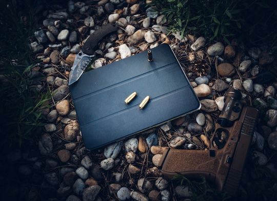 Tactical Tri-Fold Klappdeckel Blau MediaPad T5 10