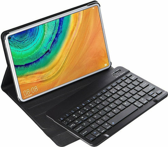 Tech-Protect Smartcase Flip Cover with Keyboard in English US Blacη (MatePad Pro 10.8)