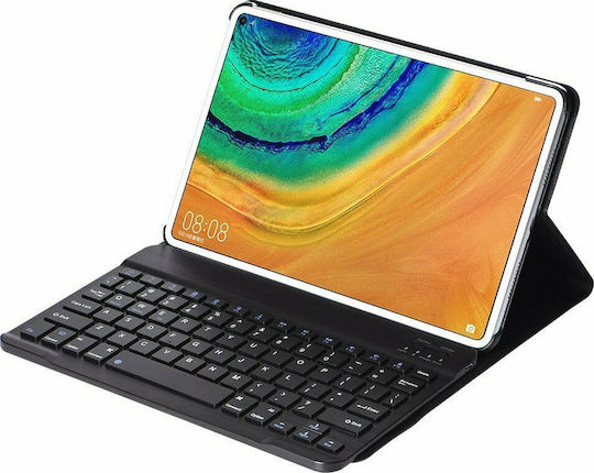 Tech-Protect Smartcase Flip Cover with Keyboard in English US Blacη (MatePad Pro 10.8)