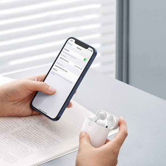 Ugreen HiTune T2 Ohrstöpsel Bluetooth-Freisprecheinrichtung Kopfhörer mit Schweißresistenz und Ladeetui Weiß