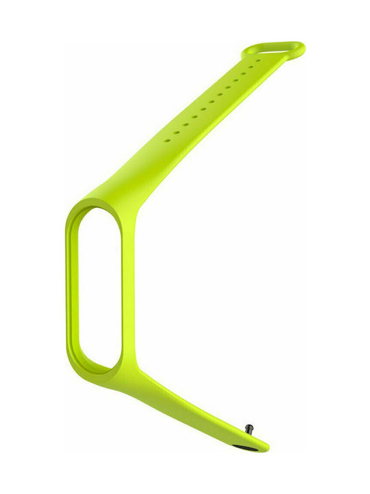 Strap Silicone with Pin Smooth Green (Mi Band 3/Mi Smart Band 4)