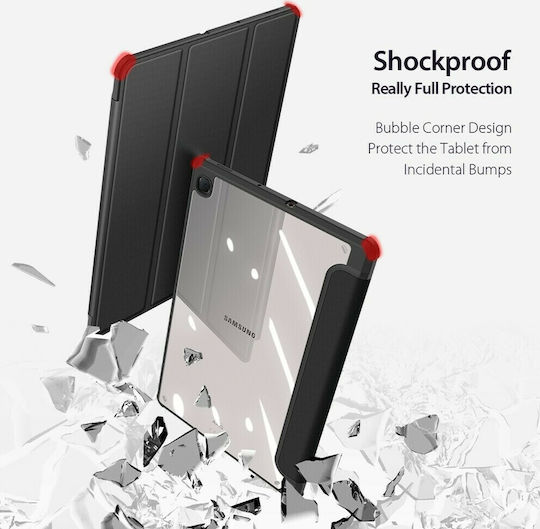 Dux Ducis Toby Armored Klappdeckel Schware (Galaxy Tab S6 Lite 10.4)