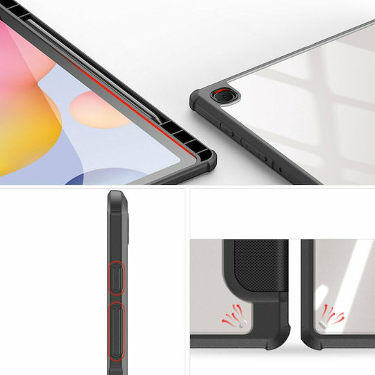 Dux Ducis Toby Armored Klappdeckel Schware (Galaxy Tab S6 Lite 10.4)